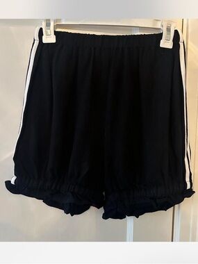 XS Fashion Brand Company Sporty Spice Linen Bloomers in Black